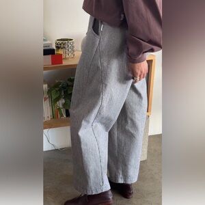 Le Bon Shoppe NWT navy blue stripe Arc Pants women’s size S